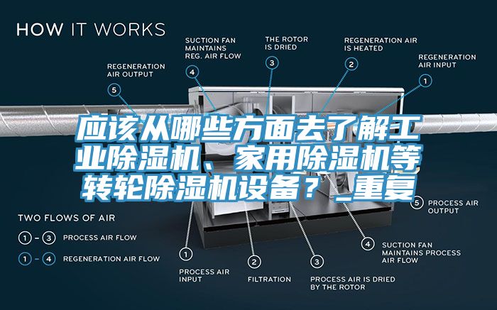 應(yīng)該從哪些方面去了解工業(yè)除濕機(jī)、家用除濕機(jī)等轉(zhuǎn)輪除濕機(jī)設(shè)備？_重復(fù)